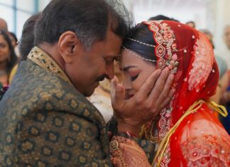 Falls Church Marriott Fairview Park VA Gujarati Wedding | Shipra & Jeet | Vidaai