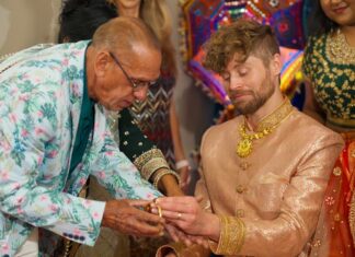 Protected: Raj Khalsa Gurdwara Sterling VA Sikh Wedding | Loveena & Shea | Kara Ceremony