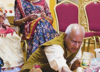 Shri Swaminarayan Temple Cinnaminson NJ Hindu Wedding | Khushboo & Ruben | Ruben Vidhi Part III